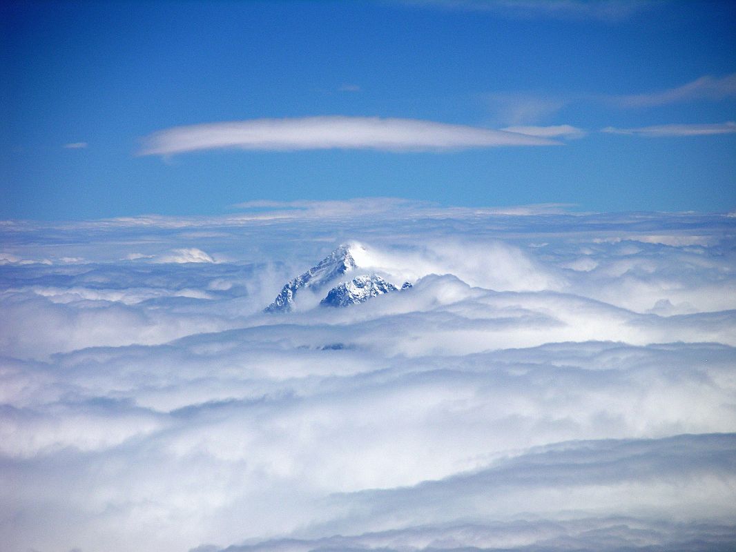 Tibet Lhasa 01 02 Everest From Flight To Kathmandu to Lhasa